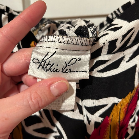 Cute Kathie Lee palazzo shorts, size 16 EUC. - Picture 4 of 8